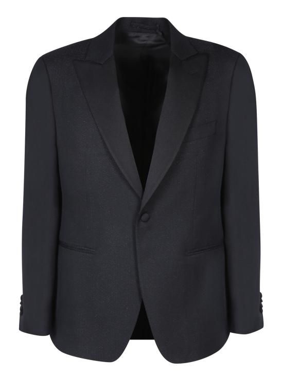 [해외] 라르디니 25FW 라르디니 수트 자켓 EQ6744E2 EQE62314 999 Black