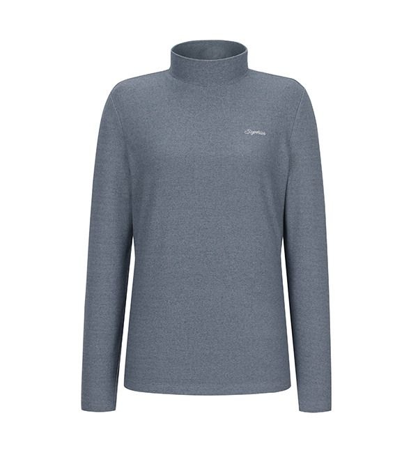 슈페리어 [패션플러스][슈페리어][슈페리어] 여성 하이넥 기모 티셔츠 블루 (IWSEKS40343)