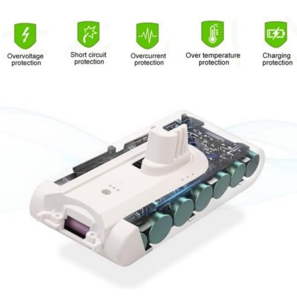 샤오미 드리미 V8 V9 V10 25.2V 5Ah 교체용 리튬 배터리