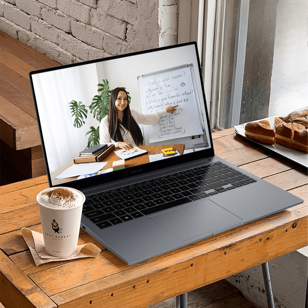 삼성전자 갤럭시북4 NT750XGR-A28A 사무용 인강용 노트북 윈도우11 Home 그레이