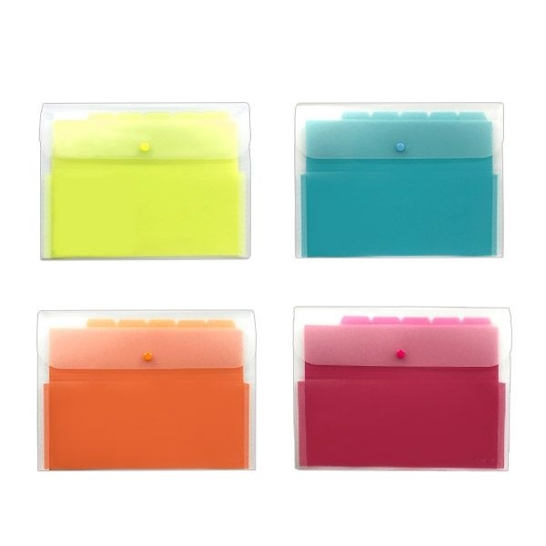 블루마토 블루마토 [보리보리]인덱스 도큐먼트 파일 가로형 (IDF001) (색상랜덤)