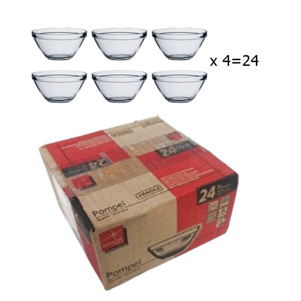 아트박스/마누크리스탈 보르미올리 폼페이 종지(6box 24개) 찬기 소스볼
