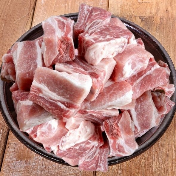 [한땀푸드]국내산 냉장 돼지갈비(찜용) 500g/1kg/2kg/3kg/4kg