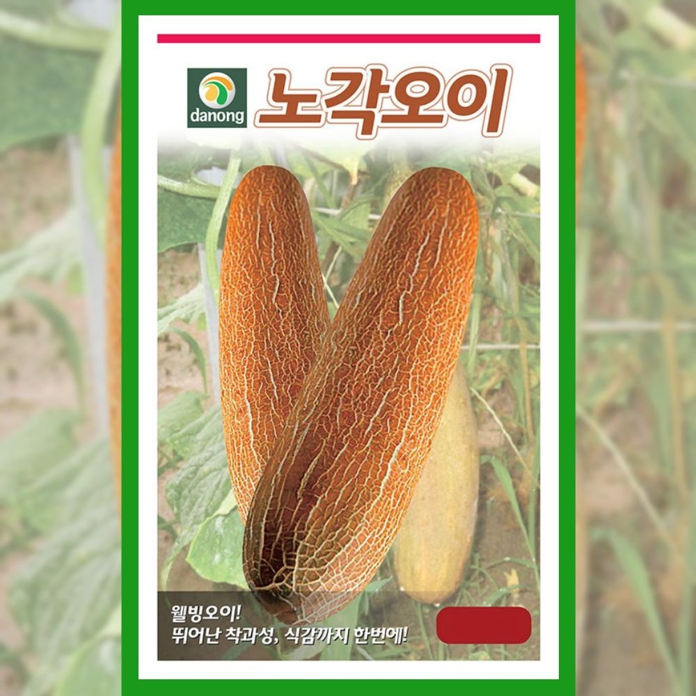 파머씨드 협력업체 오이 씨앗 노각 500립 종자 채소 야채 텃밭 키우기