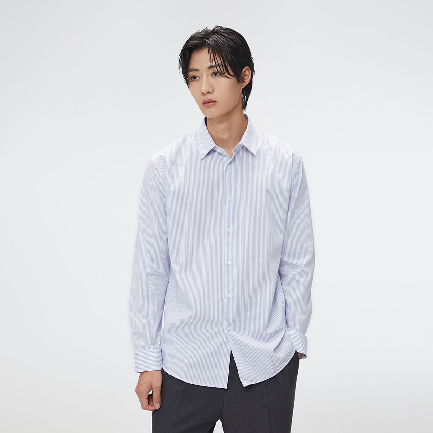 [스파오][정상가29900원][링클프리] 레귤러핏 드레스 셔츠 : 롯데ON