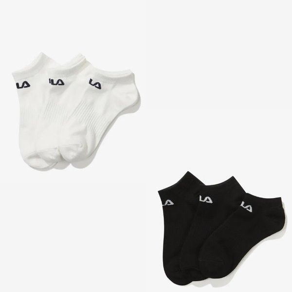 휠라 국내매장정품 휠라 [필라 FILA ] 에센셜 스니커즈양말 3번들 ( FS3SCG1302X ) S3 117240