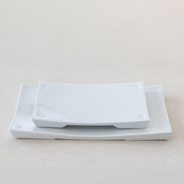 [RP_01]이천도자기 강백자 직사각접시 대 28cm 그릇 식기 플레이트 대접시 핫굿