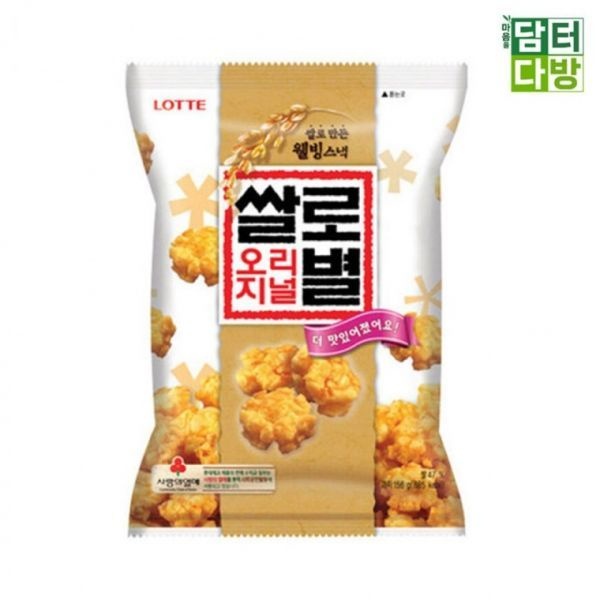 롯데제과 쌀로별 오리지널 78g X 16개 (Araium)