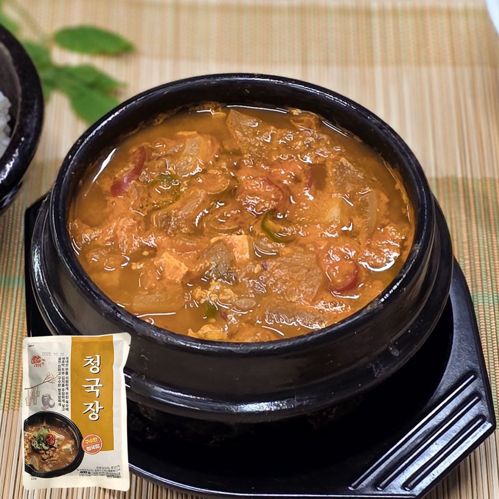 고향식품 청국장 400g 5팩