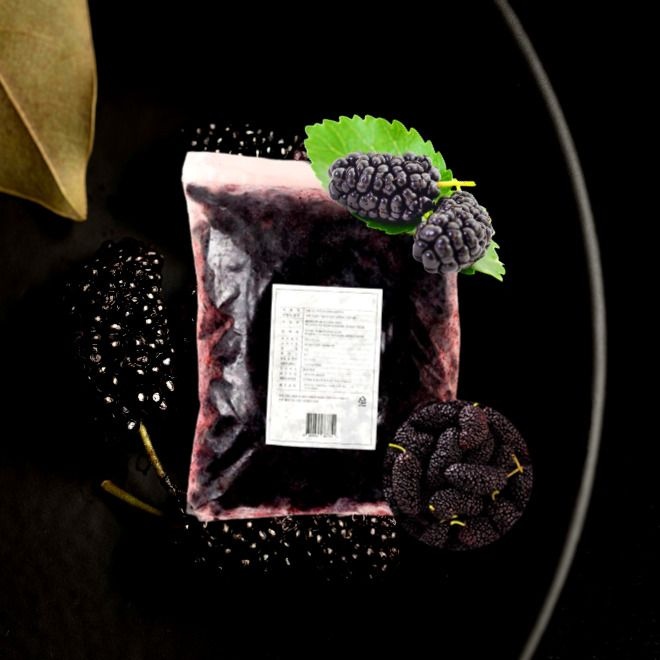 오디 멀베리 1kg 수확후 24시간이내 급속냉동