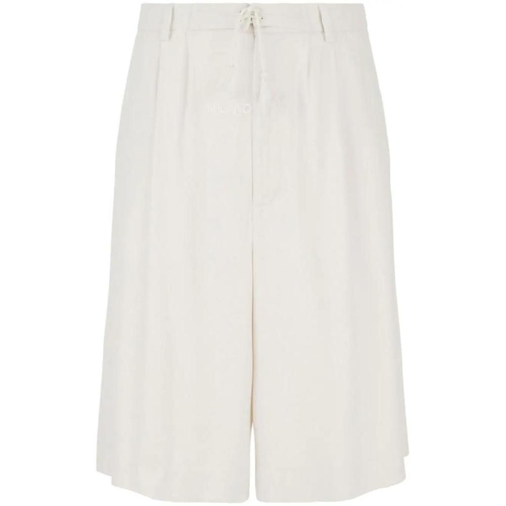 GCDS 지씨디에스 GCDS 로고 자수 플리츠 버뮤다 쇼츠 A1OM3102TB1 TP424334632