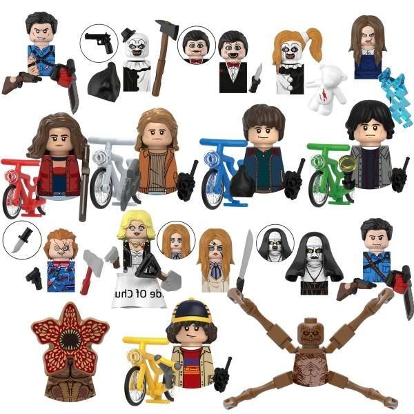 블라인드 박스 G0186 미니 피규어 호러 스릴러 영화 더스틴 마이크