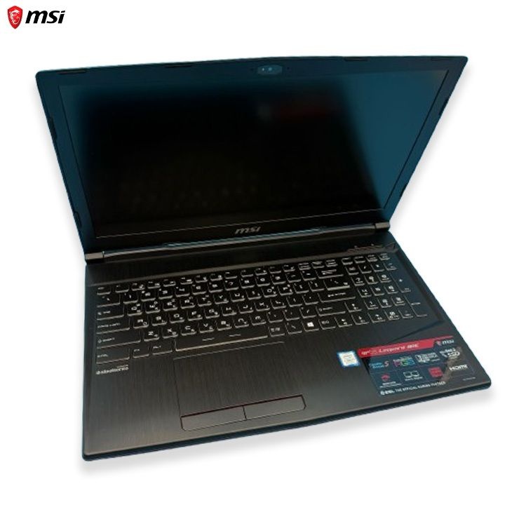 [리퍼 중고] MSI i7 8TH RAM 16GB GTX 1060 1.2TB 15.6인치 노트북