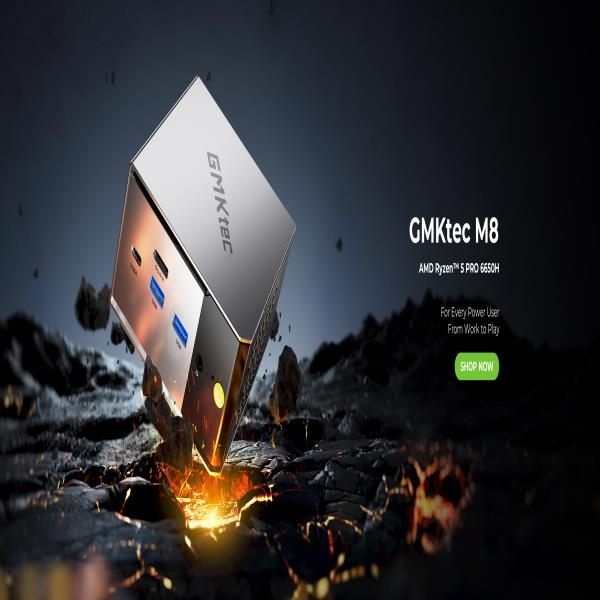 GMKtec M8 미니 PC AMD Ryzen 5Pro 6650H