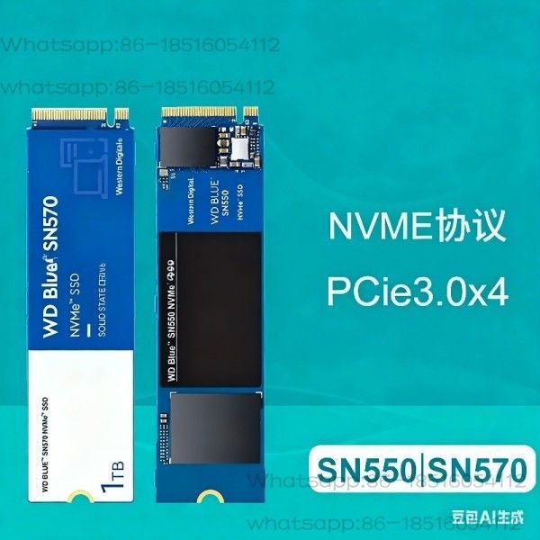 WD 웨스턴 디지털 Sn550/Sn570 블루 디스크 250G 1T