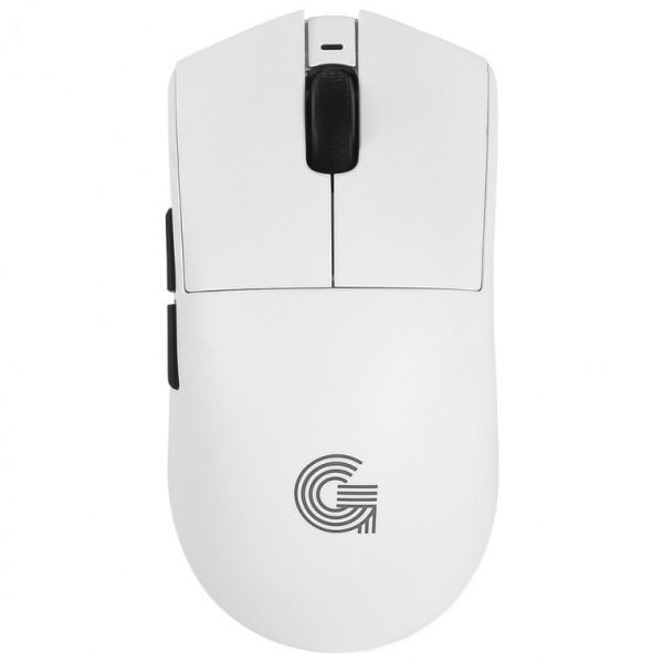 지클릭커 르캄프2 초경량 듀얼 8K 게이밍 마우스 OP200 화이트