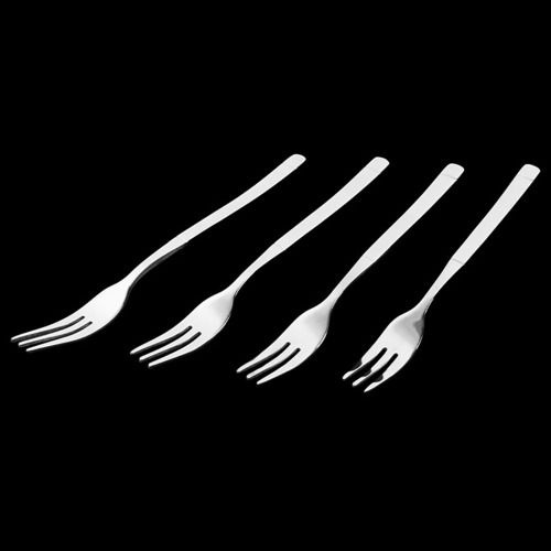 초이스(민자) 식기 티포크 4P 디저트 포크 학교 사무실 탕비실 카페 티타임