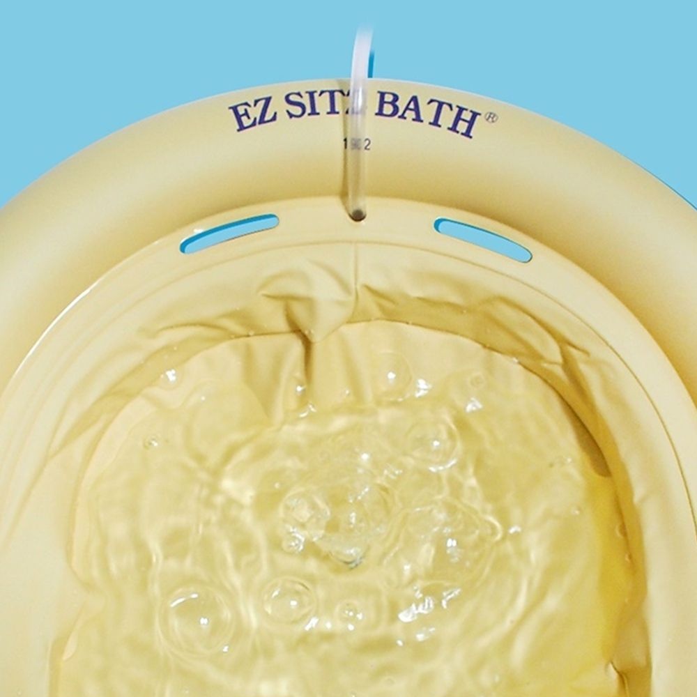 휴대용 버블좌욕기 공기주입식 항문찜질기 치질온열기