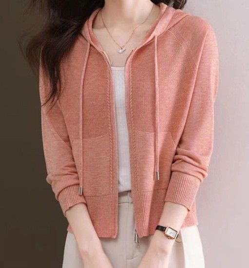 고에스 데일리 후드 집업 4color