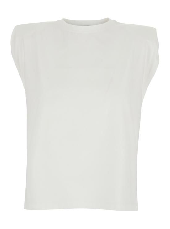 26SS 아드리아노 골드슈미드 민소매 티셔츠 W0224087VTWH White