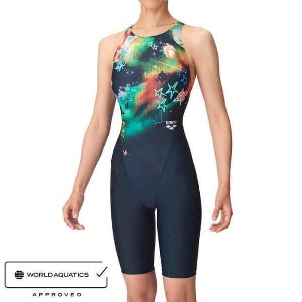 [셀러허브 스포츠] 아레나 수입 여자 선수용 반전신 수영복 5부 AR60240