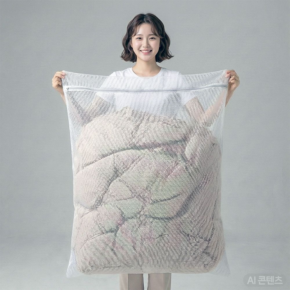 대형 베개 이불 신발 세탁망 통돌이 드럼 세탁기 특대형 무형광 빨래망 거름망