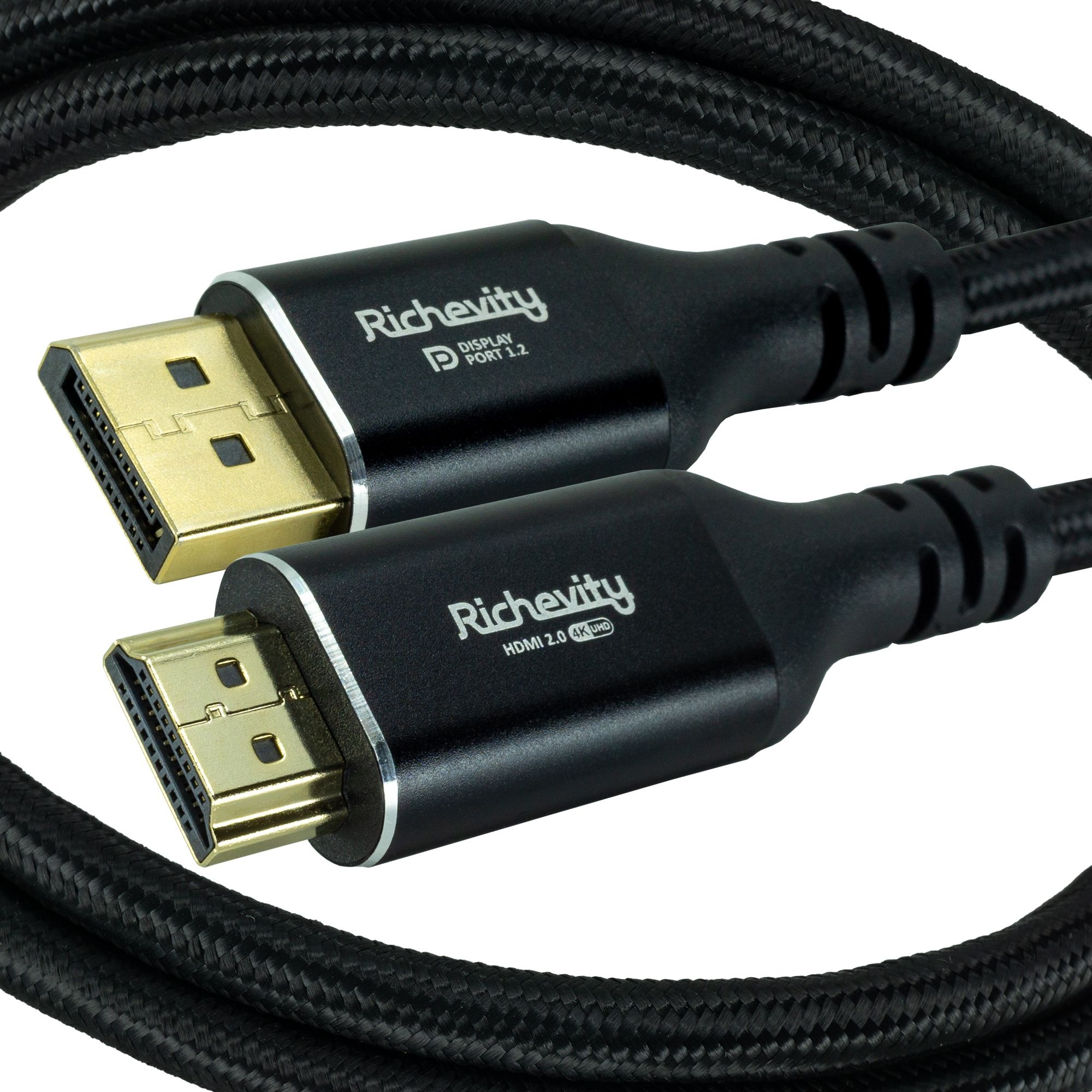 [오늘출발] 리체비티 DP to HDMI 2.0 케이블 4K 60Hz 2M
