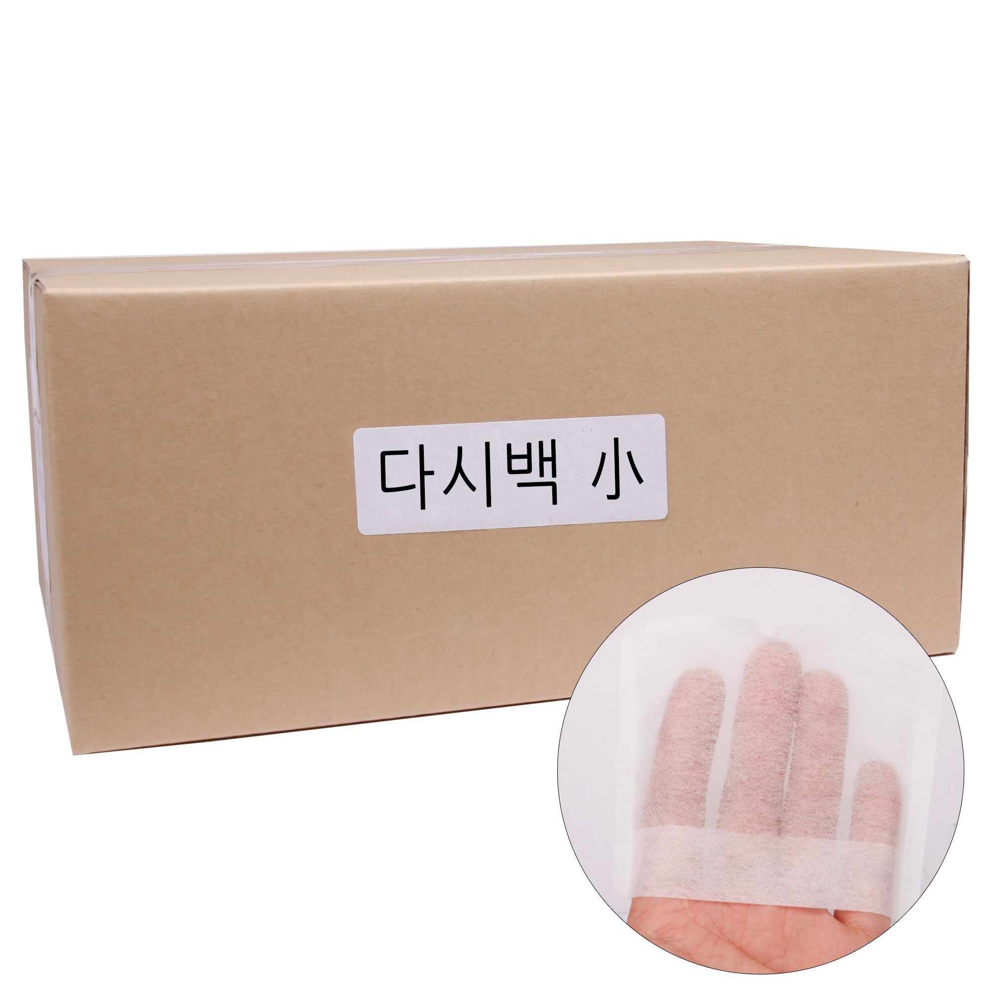 티앤씨 다시백 거름망보자기 소 PE 7x95mm 1박스 1000매 국물팩