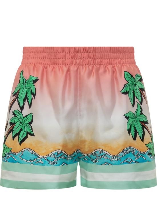 [해외] 카사블랑카 25SS 카사블랑카 숏팬츠 WS25TR10403 03 TWILL