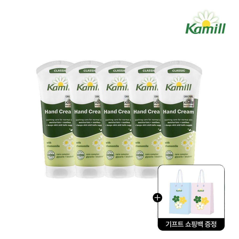 카밀 [카밀] 클래식 100ml 5개입 + 쇼핑백 증정