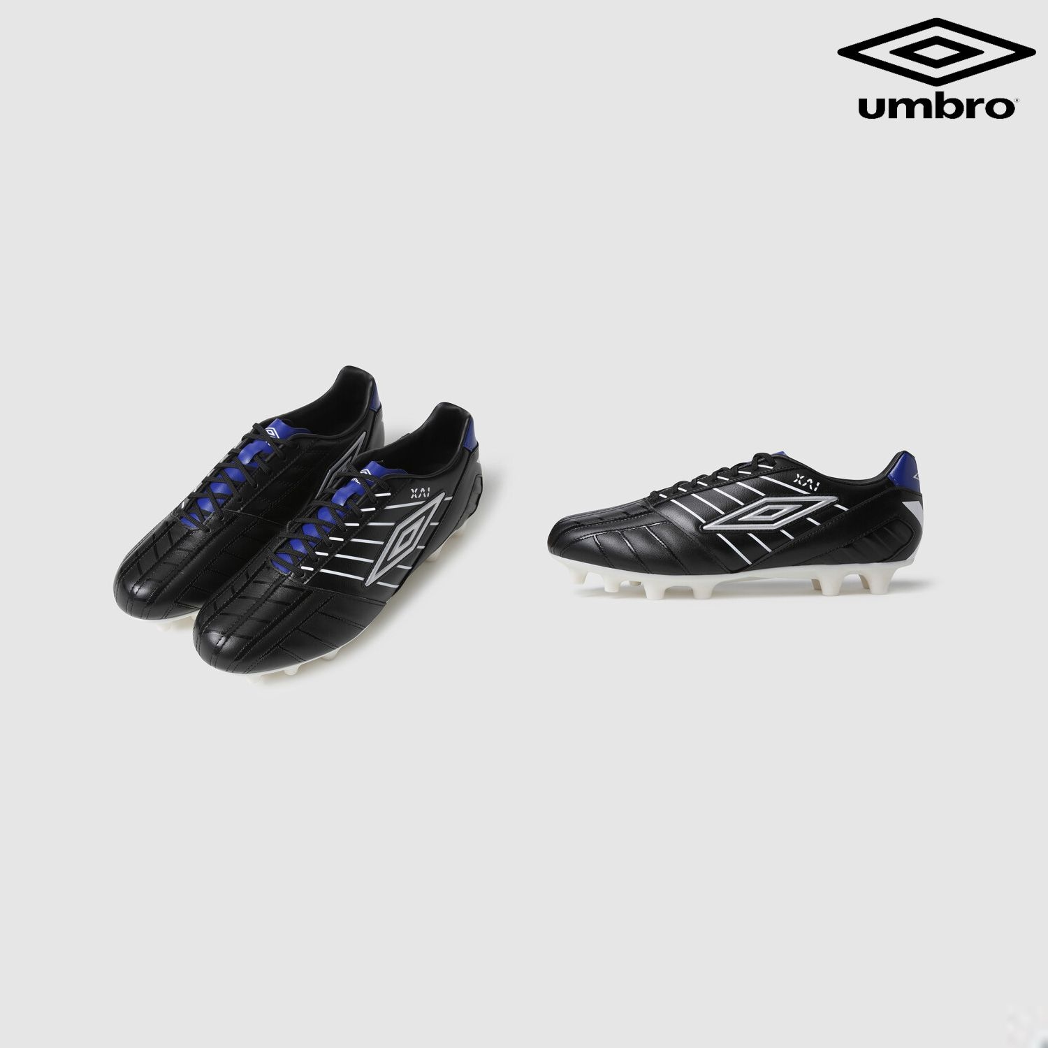 [롯데백화점] 엄브로 TREBLE XAI HG (트레블 자이 HG) 맨땅용 축구화 UQ113FHG20 1종 LE1218974890