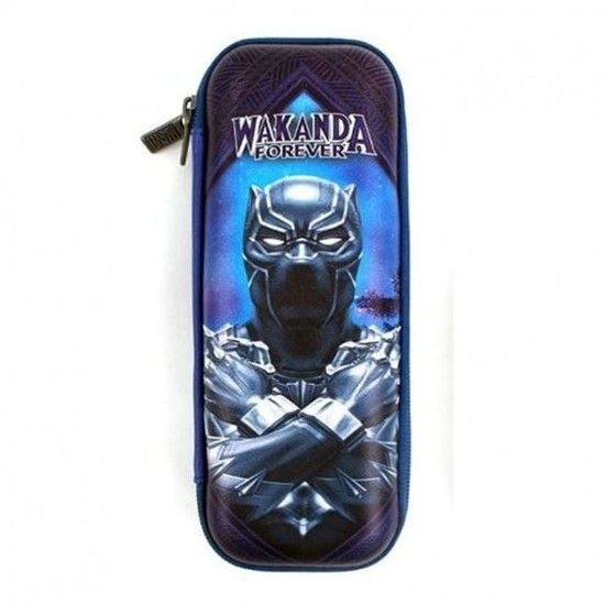 블랙팬서 필통 2단 EVA 펜슬 케이스 학용품 파우치 초등학생필통 학생필통펜슬케이스