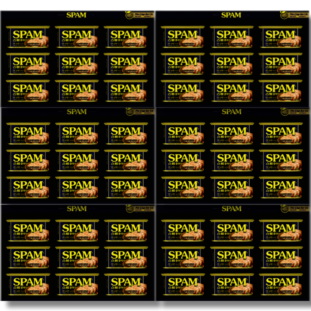 CJ 스팸 클래식 8호 선물세트 쇼핑백 명절 회사 선물세트 6세트