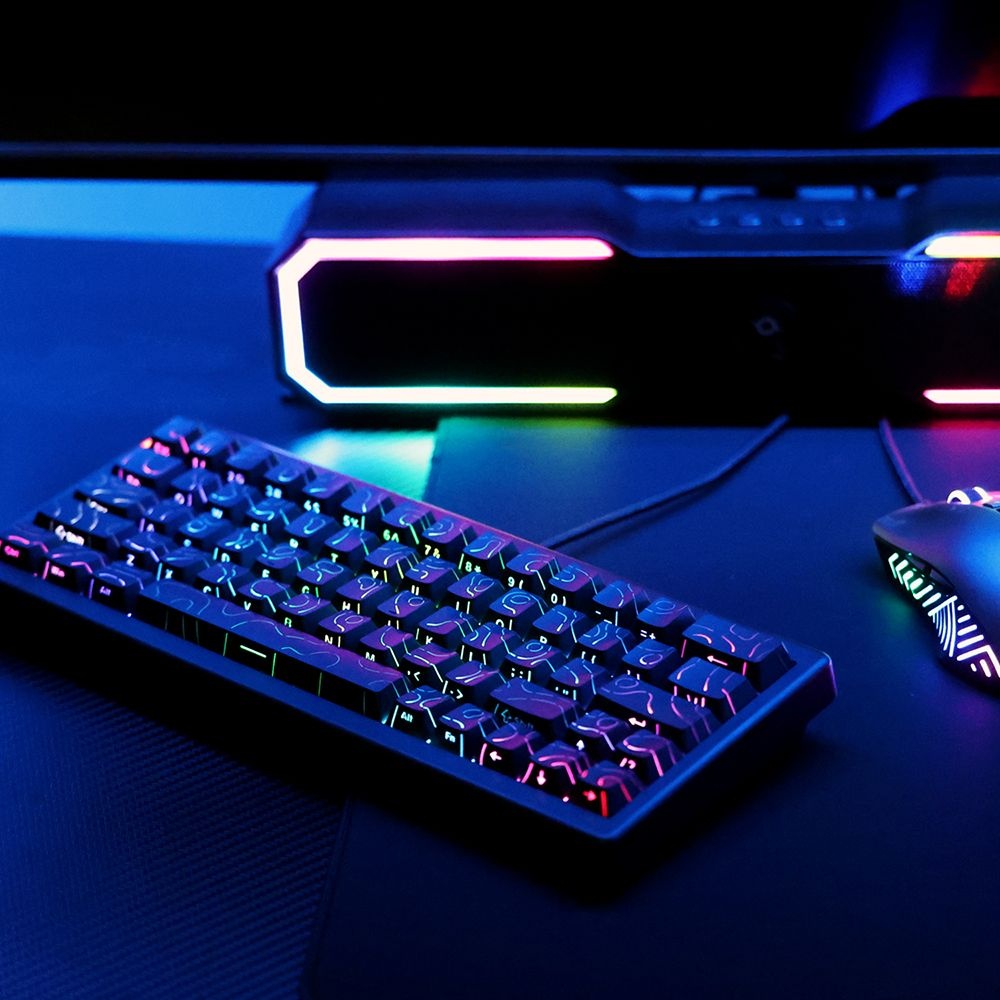 콕스 CMK63R PBT 8K 래피드트리거 무소음 자석축 아마겟돈 에디션