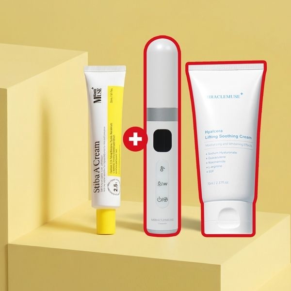 스티바A크림 1개 + 히알세라수딩크림 1개