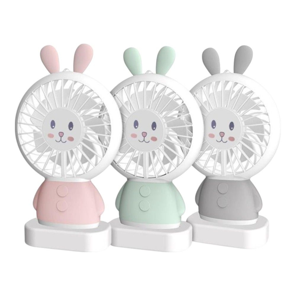 예쁜 목걸이 미니 핸드 선풍기 곰 토끼 선택 미니선풍기 여름