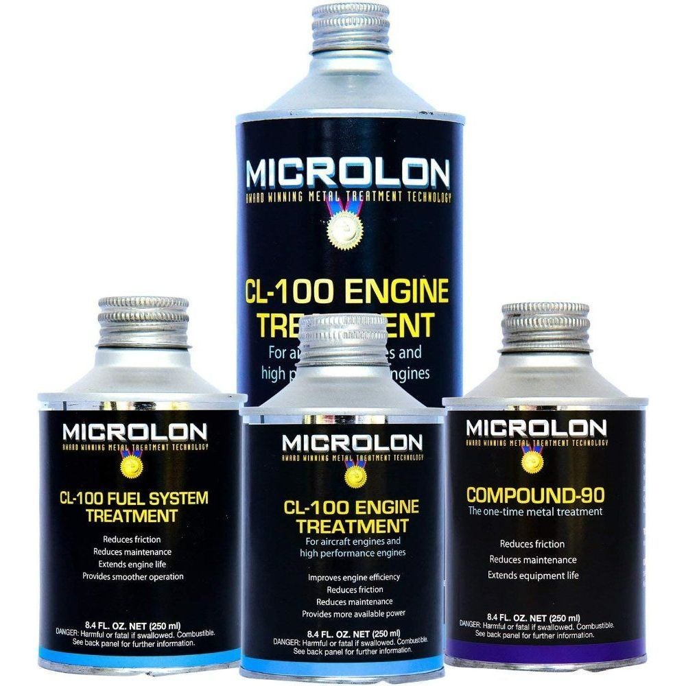 [해외] Microlon 마이크로론 CL100 8기통 엔진용 고성능 엔진 트리트먼트 키트 (5.7리터 이상)