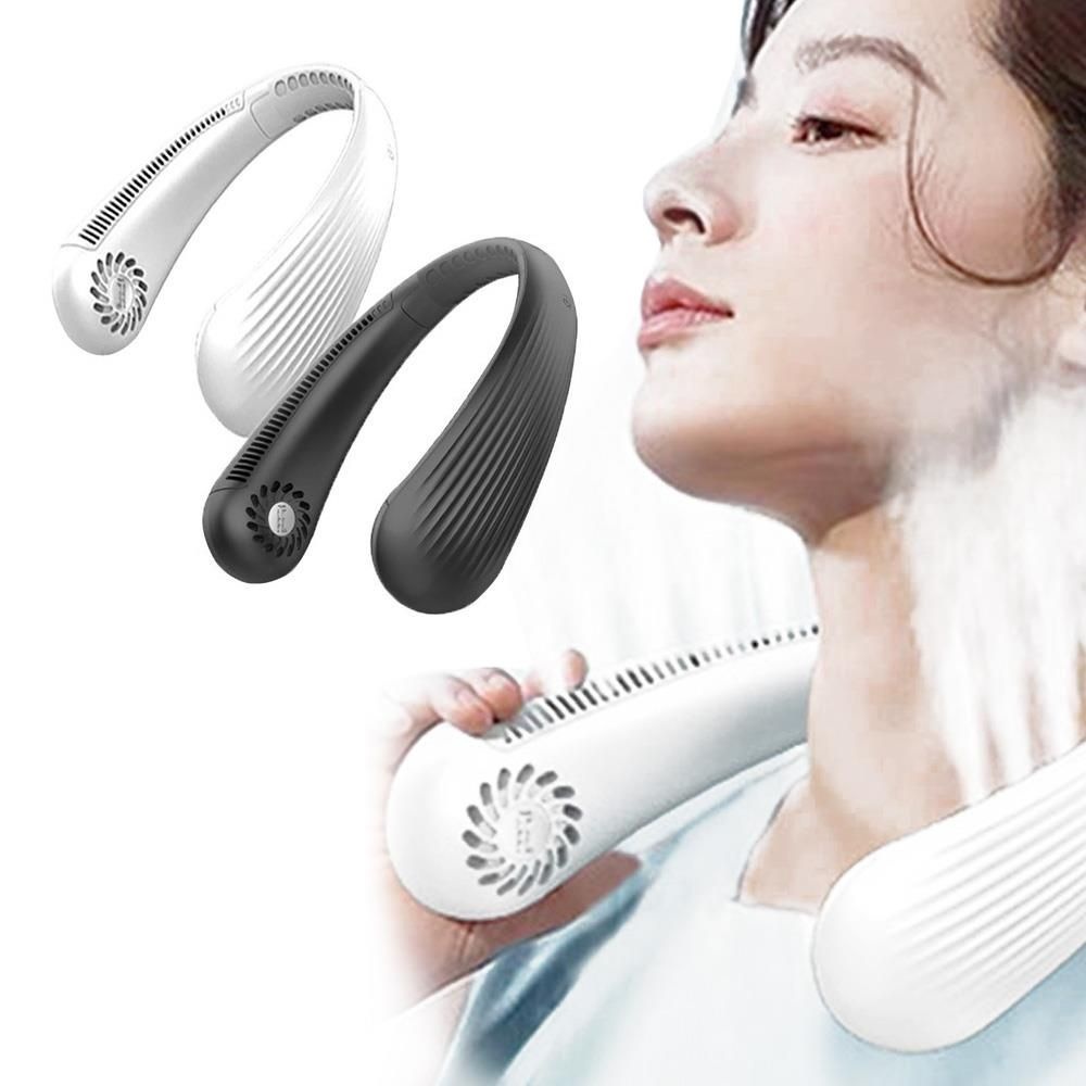 어르신 선물용 목에거는 휴대용 선풍기 예쁜선풍기 휴대용선풍기