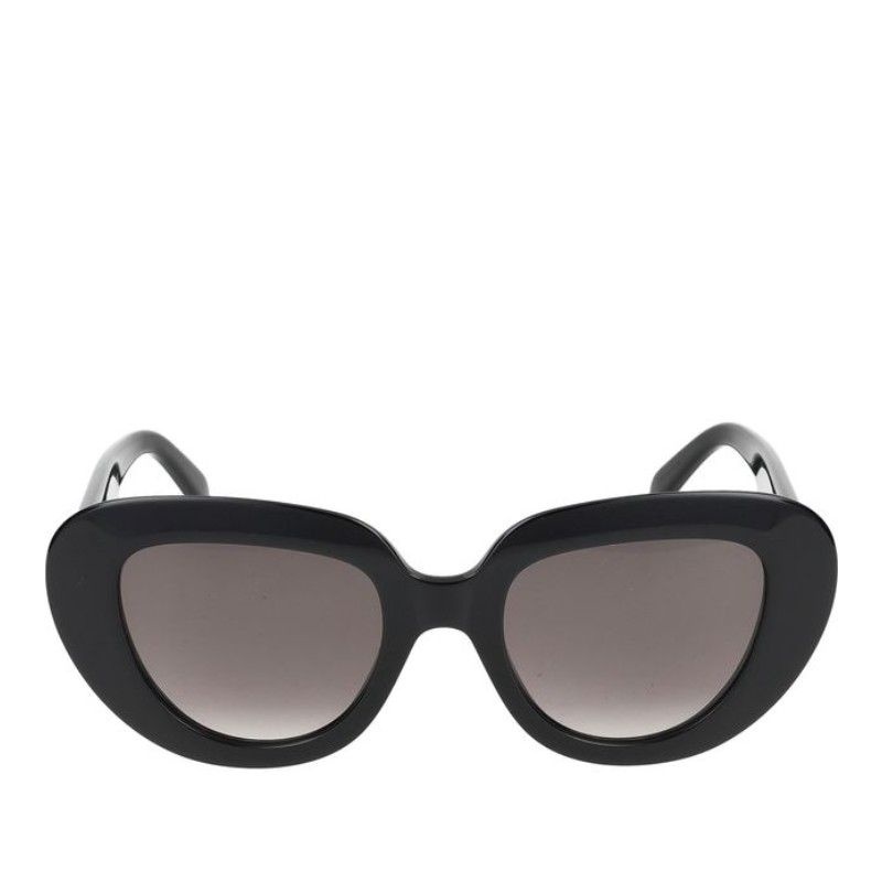 셀린느 캣아이 플라스틱 그라디언트 렌즈 선글라스 CL40309I 01B