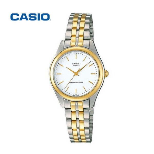 카시오 [카시오] LTP-1129G-7A 클래식 여성 아날로그 콤비 메탈 손목 시계