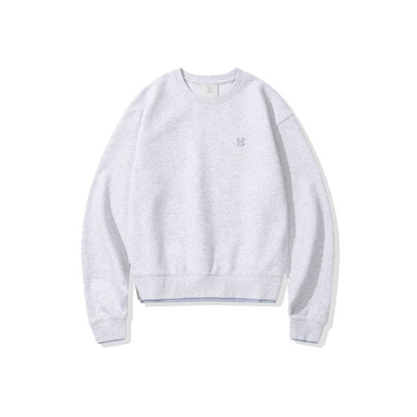 <매장정품> 코드그라피 CGP (우먼) 레이어드 맨투맨_멜란지 그레이 CBESWTL501MG 581560