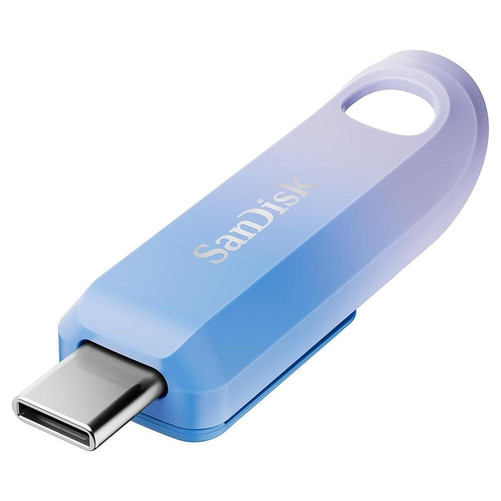 샌디스크 [해외] SanDisk 256GB 크리에이터 USB-C 플래시 드라이브 - 최대 400MB/s, USB 타입-C 노트북 및 태블릿과 호환 3개월 어도비 라이