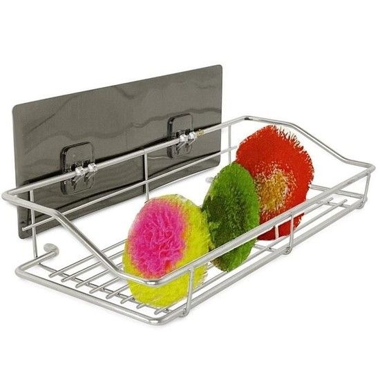 하니 씽크대원픽 다용도 선반(대) 수세미선반 수세미걸이