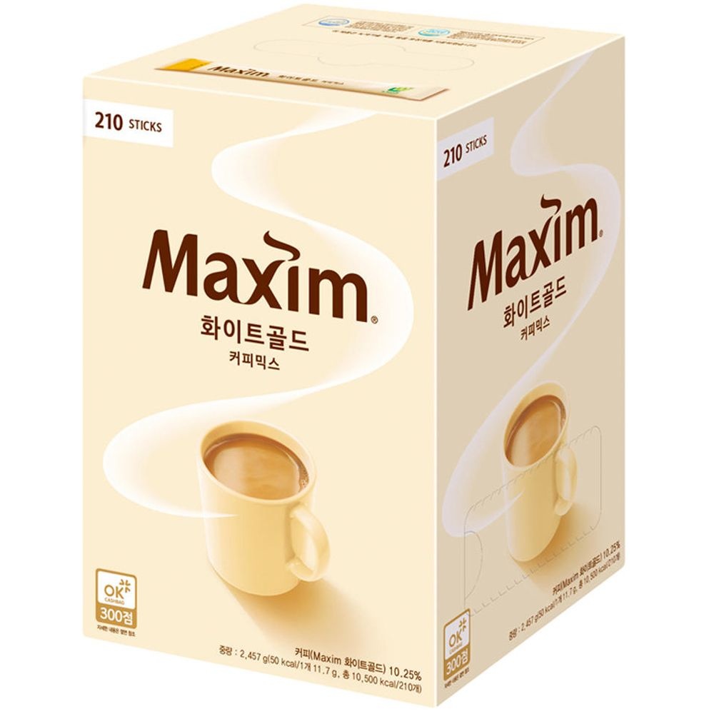 [온누리상품] 맥심 화이트골드 210T