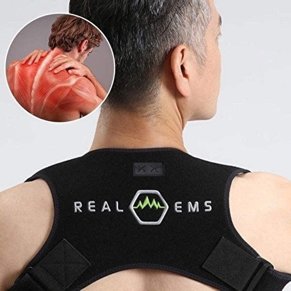 고품질 마사지기 L.XL 리얼EMS 사이즈 어깨 저주파 운동기구 어깨마사지기 어깨스트레칭 WFISG5C
