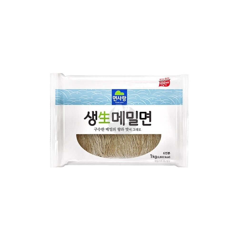 면사랑 생메밀면 전문점용 1kg 여름별미