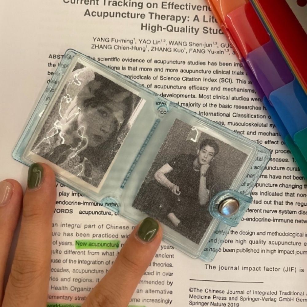 띠부띠부씰 스티커북 미니앨범 샤이니블루 앨범 북