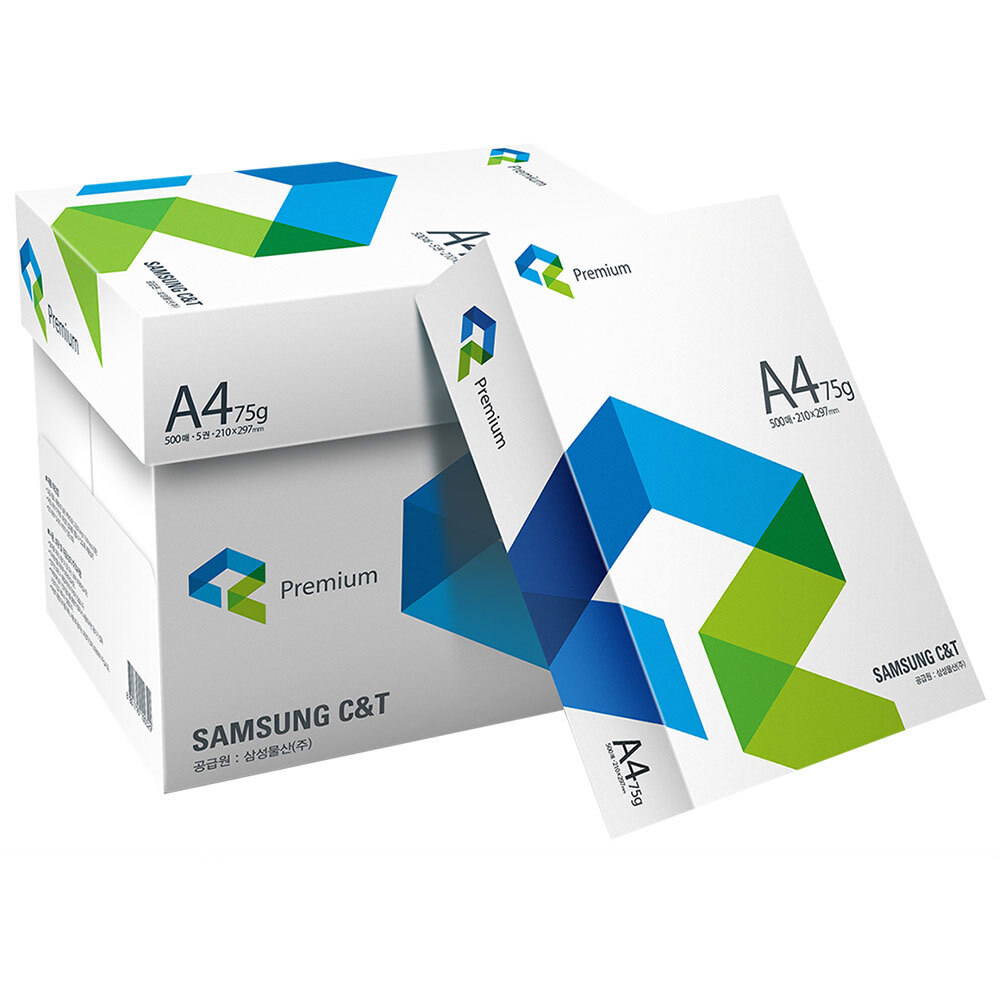 프리미엄 A4용지 A4 복사용지 75g 2500매 1박스