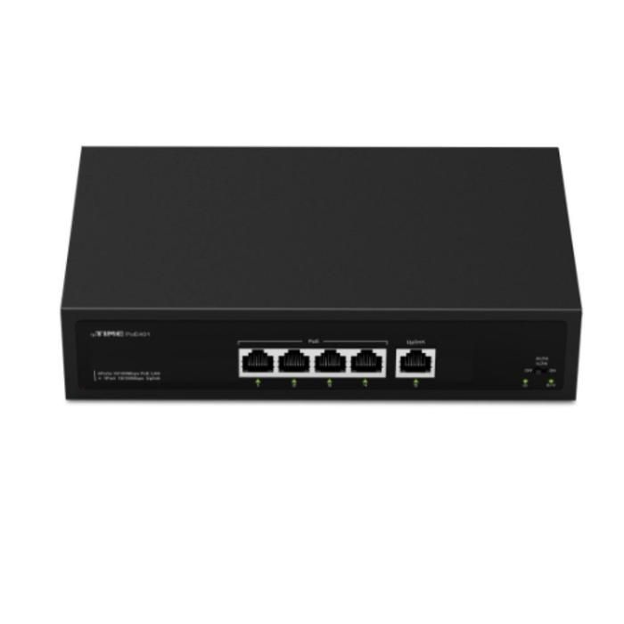 EFM네트웍스 COX PoE401 4포트 스위칭허브 1Port 업링크 포트 지원