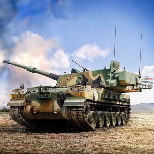 아카데미 1/35 대한민국육군 K9A1 자주곡사포 13561